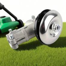 1 Set Adaptador de cabezal de recortadora engrosado de 26/28mm con caja de engranajes de 9 dientes, apto para cortadoras de césped, recortadoras de hilo y desbrozadoras, se ajusta a varios modelos, fácil instalación, accesorio de máquina de corte, equipo esencial para el cuidado del césped