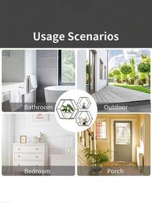 1 قطعة/3 قطع رف حائط بدون ثقب، رف تخزين حائطي بتصميم إبداعي مبسط على الطراز الإسكندنافي للغرفة المعيشية والنوم والمطبخ والحمام