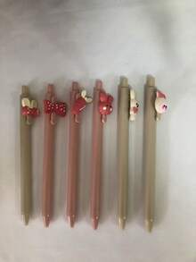 1 szt./5 szt./10 szt./zestaw losowo kolorowych elastycznych artykułów piśmienniczych, urocze, giętkie, kolorowe długopisy z gestami dłoni, artykuły dla studentów