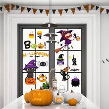 Christmas Decorations - Christmas Window Clings Decorations Stickers Indoor - Snowflakes Window Clings Decor For Home Office Classroom GP - B - 查看 5