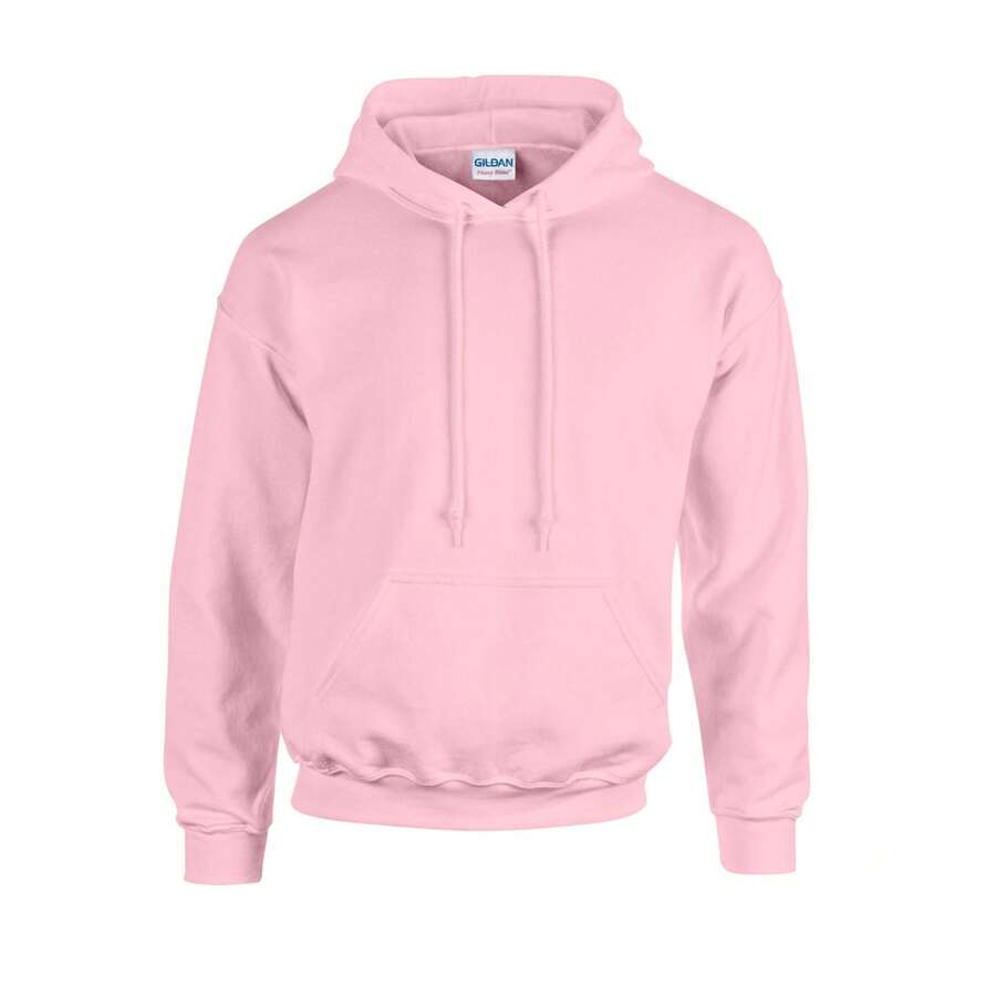 Gildan Unisex Adult Heavy Blend Hoodie (Light Pink) - Pink - View 1