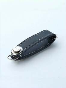 汽车钥匙袋包包钱包夹链钥匙包环收藏家管家口袋钥匙收纳器智能皮革钥匙扣 - 彩色 - 查看 7