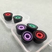 Compatible con WF1000xm5, Puntas de silicona con espuma de memoria, Tapones para los oídos, Auriculares, Puntas de auriculares, Almohadillas para auriculares, Auriculares intrauriculares, Se ajusta a la mayoría, Espuma de memoria de rebote lento