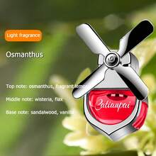 1pc Car Air Vent Fragrance Creative Rotating Fan Lasting Fragrance Deodorizer Car Interior Decor, Air Conditioning Aromatherapy Diffuser - A - View 7