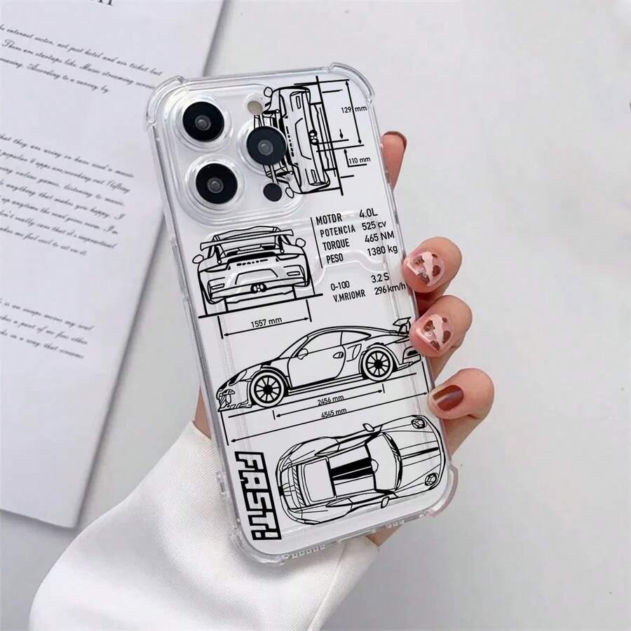 غطاء هاتف من نوع كريستال ناعم متوافق مع سلسلة آبل 17، 11/12/12 برو، 13/14/15، 13 برو/14 برو/15 برو، مضاد للسقوط 12 برو ماكس/13 برو ماكس/14 برو ماكس/15 برو ماكس، غطاء واقي 16/16 برو/16 برو ماكس، بتصميم مبسط على طراز INS