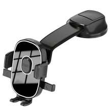 Car Phone Mount Dashboard & Windshield Holder, Strong Suction Cup, Foldable Arm, 360° Rotation, One-Touch Lock, Compatible With 16 Pro Max, 15, 14 Plus, 13, Galaxy S25 Ultra, S24, S23