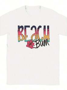 Cartoon Racing Car T-Shirt 57 - White-3 - View 1