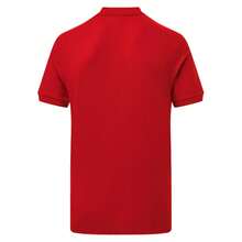 Mens Polycotton Short Sleeve Polo Shirt (Red) - Red - View 2