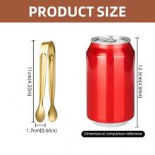 1/6/12/24pcs Sugar Tongs,Stainless Steel Food/Sugar Tongs,Kitchen Cooking Clip,Candy Dessert Clip,Stainless Steel Ice Tongs,Stainless Steel Small Tongs, Serving Tongs, Suitable For Salads, Desserts, Sandwiches, BBQ, Cookie,Fruits, Sugar,Appetizers, Tea And Coffee Parties, Bars,Gatherings,Ideal For Halloween, Christmas, Thanksgiving, Harvest Festival, Autumn Decorations,Christmas Gifts