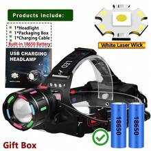 KENSUN 1000000 Lumens Strongest Headlight 18650 Rechargeable High-Power LED Headlight Fishing Headlight Professional Headlight Engineering Headlight Waterproof Camping Headlight