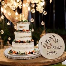 1pc Wood Slices Large Wood Rounds Unfinished Wood Slices For Centerpieces, Wood Centerpieces Tables,Wood Slabs,Round Wood, Natural Wood Slices For Crafts,Decor, Centerpieces, Sign, Christmas Decoration