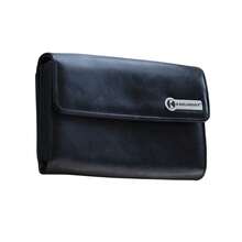 Karlowsky Press Stud Waiter's Wallet (Black) - Coffee Brown - View 1