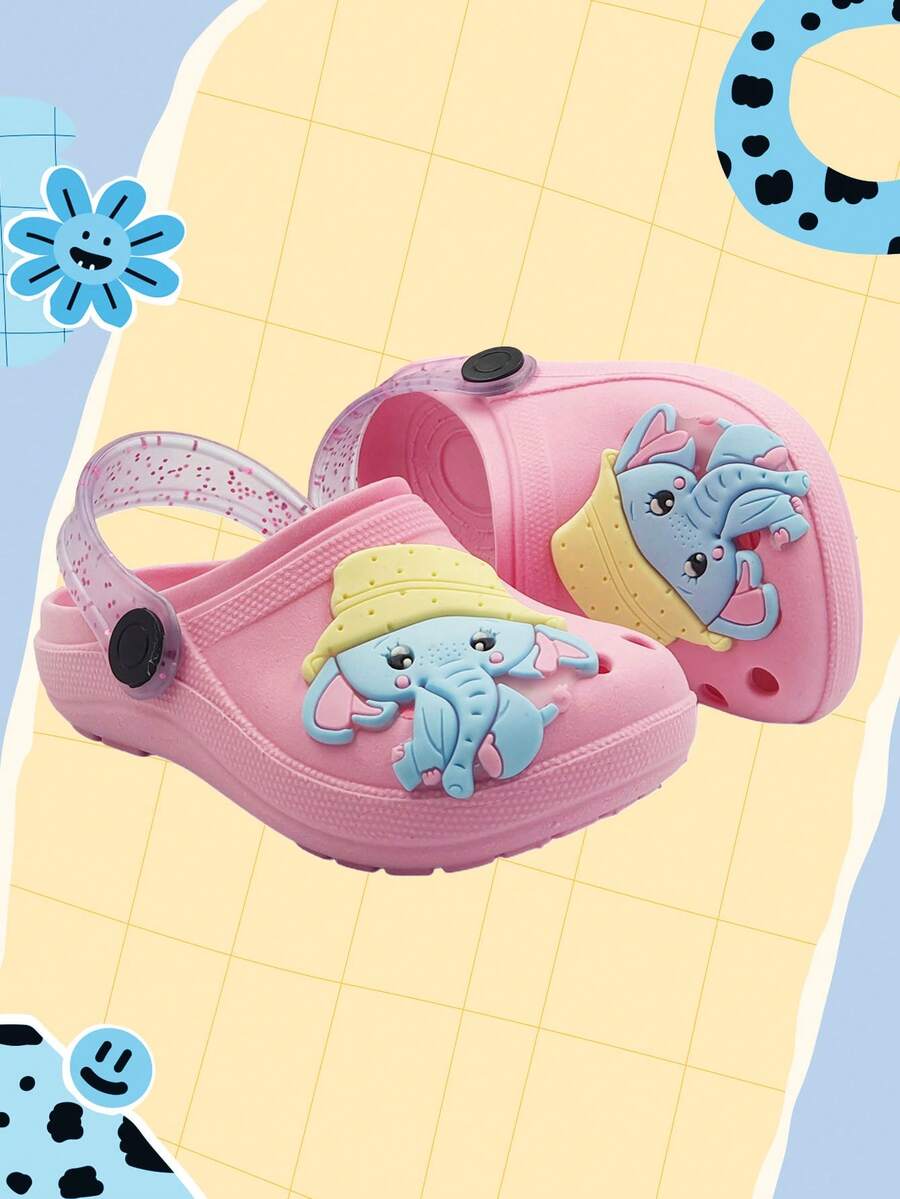 Children's Slippers For Boys And Girls With 3D Capybara Designs - Pulpo rosado - Ver 1