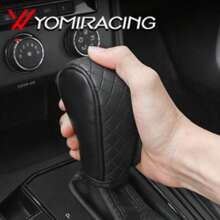 [Limited Time Promotion] Cool Car Accessory Set: Shiny Diamond Handbrake And Gear Shift Covers - Universal Handbrake Cover To Enhance Car Style - Black - View 4