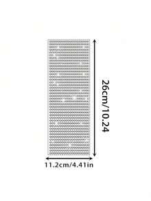 1pc DIY Diamond Sticker, Self-Adhesive Sparkling Crystal Car Decal Sticker, Handmade Car Diamond Sticker - White - View 8