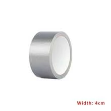 1卷超强粘性布基胶带，白银双色，多用途，不留残胶，可徒手撕开，适用于管道维修、窗户密封、展览地毯固定、家庭使用 - 彩色 - 查看 17