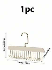 1 móc treo quần áo bên trong 8 móc, dây đeo, móc treo bằng gỗ, không để lại dấu vết, chống trượt, dày, móc treo đa năng bằng gỗ nguyên khối dùng trong gia đình, phơi quần áo, đồ lót, móc treo nhiều móc - Nhiều màu - Xem 12