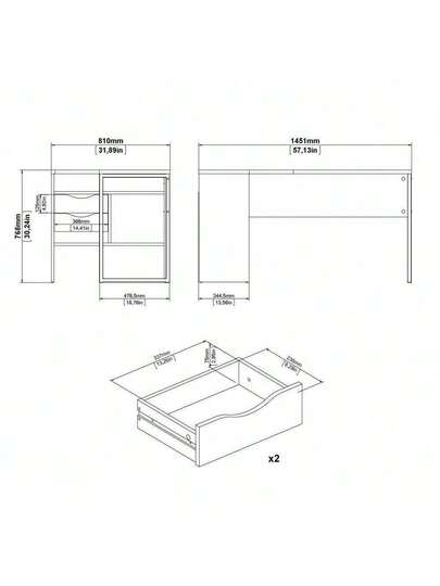 Dmora Desks Workstations view 3