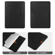 Funda para portátil de 13-14 pulgadas con soporte ajustable y efecto de enfriamiento, compatible con múltiples modelos de portátiles - Multicolor - Ver 2