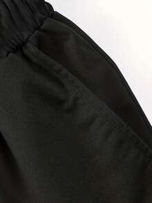 Men's Two-Piece Suit, Casual Round Neck Long-Sleeved Hooded Sweatshirt And Sweatpants Set, Suitable For Winter And Autumn, Sportswear Set, Pattern, Sweater Hoodie, Sweatshirt, Halloween, Jogging Pants, Pants, Hoodie, Sweatpants, Jogging Pants - Màu Xám nhạt - Xem 3
