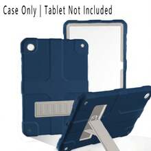 1pc, Suitable For Galaxy Tab A9+/A9 Plus 11 Inch 2024 Model (X210/X216/X218), Shock Resistant And Strong High Impact Protective Cover, Light Purple+Beige