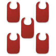 Adult Bibs, Unisex Adult Eating Bibs, Feeding Assistance Supplies For Elderly And Disabled, Adjustable Hook & Loop Closure Adult Bibs/Bibs, Removable And Washable Nursing Home Elderly Feeding Bibs, Made Of Towel Fabric, Suitable For Elderly Use, 6 Color Options