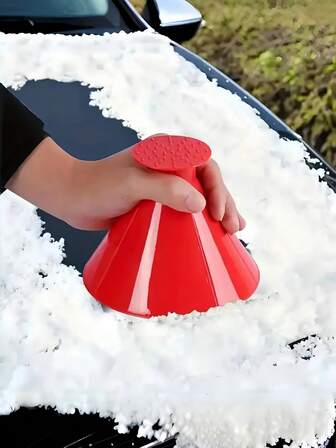 1 件套雪铲和冰铲漏斗组合，户外除雪工具，汽车雪铲，轻松清除积雪和冰块，实用，冬季驾驶和户外使用必备