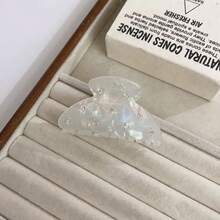 1pc/3pcs Set Versatile Acetate Elegant Retro Leopard Print Rhinestone Hair Claw Clips, Sophisticated Style For Thin Hair, Suitable For Daily And Casual Occasions Winter Hair Accessories Winter Hair Clip - Multicolor - View 8