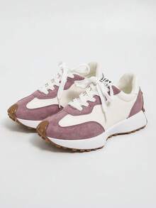 Women's Casual Sports Shoes, Lightweight Non-Slip Fitness Walking Sneakers, Suitable For All Seasons - Pink - View 11