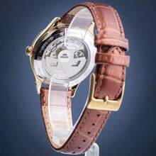 Orient Ladies' Mechanical Watch, Classic Watch Series RA-AG0024S10B Wristwatch, White Dial, Stainless Steel Material, Business, Daily Wear - White - View 3