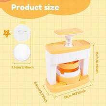 1 set de machine à faire des badges pour enfants, machine à poinçonner les badges DIY avec 48 pièces de boutons, cutter de cercle, machine polyvalente et créative pour faire des badges