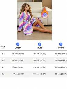 1 pièce Peignoir de bain, pyjama, nouveaux styles pour femmes, peignoirs arc-en-ciel pour l'hiver, peignoirs en polaire épaisse et mignonne pour l'automne et l'hiver. Ensembles de décoration pour la maison pour un usage casual, extérieur, sport, vacances, voyages, cadeaux de remise de diplômes, anniversaires, port quotidien
