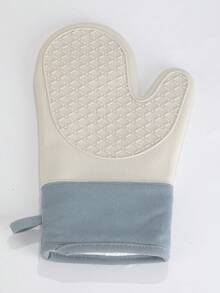 2 piezas Guantes de horno, guantes resistentes al calor de silicona antideslizante gruesa con forro de algodón largo para cocinar, hornear, herramientas de cocina antideslizantes, regalos festivos de cocina amigables para la organización del hogar y la cocina