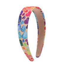 1/10pcs Scallion Powder Flower & Heart Headband, Sweet Hair Hoop Versatile For Party, Daily, School, Holiday Wear