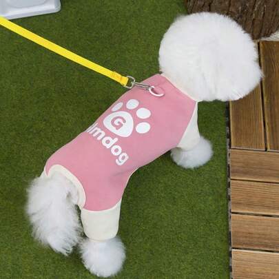 #Winter Dog Clothes Set: Thin-Leg Hooded Pajamas For Small & Medium Dogs - Suitable For Shih Tzu, Poodle, Puppies | Warm Pet Loungewear Outfit