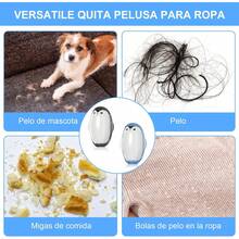 Estilo2PCS Quita Pelusa Para Ropa, Quita Pelusa Reutilizable, Maquina Quita Pelusa Lavable Para Ropa, PortáTil Removedor De Pelusa, Rodillo Quita Pelos De MascotasVersióN Mejorada - 1 - Ver 3