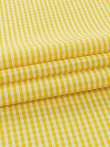 Men's Casual Comfortable Plaid Shirt - 黃色 - 查看 6