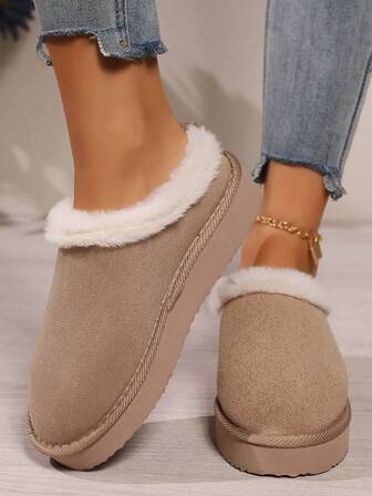 Pantofole ultra morbide in pelliccia sintetica da donna - Suola antiscivolo confortevole - Perfette da indossare con gli stivali da neve nei giorni freddi