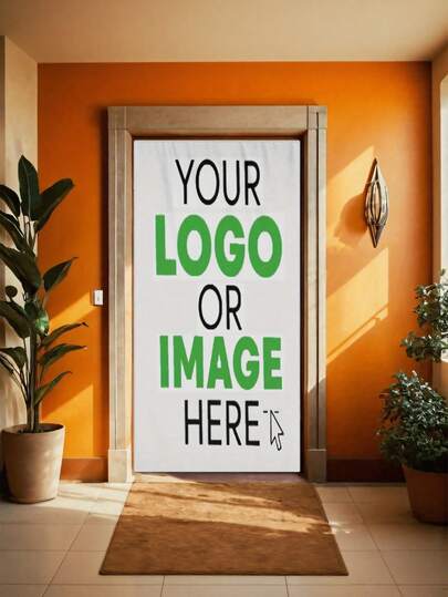 1pc Custom Door Curtain Comes With Your Own Design, Allowing You To Personalize It With Your Own Photo. Easy To Install, It's Suitable For Indoor Events, Kitchens, Living Rooms, Bedrooms, And Bathrooms. It Acts As Both A Privacy Screen And A Curtain Treatment, With No Holes Required.