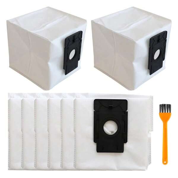 أكياس الغبار المتوافقة مع Verefa L11 Pro، 360 S8 Plus، TP-Link Tapo RV30 Plus، Tapo RV10 Plus، Tapo RVA200 مكنسة كهربائية روبوت