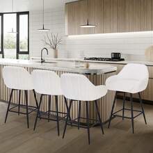 Barstools - White - View 6