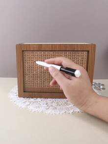 1000/2000/3000/5000/10000 Euro, 1000/2000/3000/5000/10000 USD, Money Box Piggy Bank Wood Money Bank Reusable Money Box With Saving Goal And Numbers Boxes - Multicolor - View 4