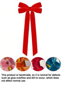 Christmas Decorative Bows, Christmas Decorations, Outdoor Garden Decor, Theme Party Supplies Winter Room Decor