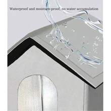 1pc Waterproof Oxford Cloth Cat Bed, Outdoor Cat House, Winter Warm Dog Bed, Foldable And Portable, Washable Aluminum Foil Pet House, Insulated Material For All Seasons, Waterproof And Insulated Pet Shelter, Outdoor Cat Cabin With Support Legs, Foldable Design For Winter Warmth, Suitable For Stray Animals, All-Weather Use - Multicolor - View 6