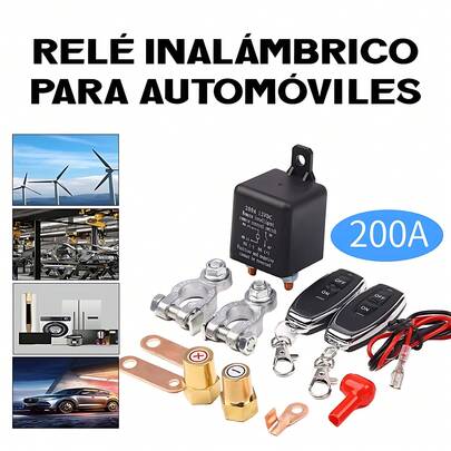Juego de relés automotrices de 12 piezas, 200A Relé eléctrico de reemplazo de automóvil, Relevador Automotriz, Relevador Eléctrico, Módulos de Bujías, Módulos de Encendido