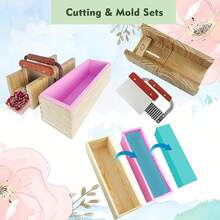 EDSRDRUS Soap Making Kit For Adults & Kids - Soap Making Supplies With 2lbs Glycerin Soap Base, Silicone Molds, Dried Petals, Fragrance Oils, Pigments & More - Fun, Easy, Creative DIY Craft Kits