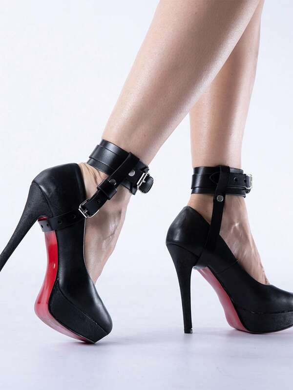 Leather Leg Harnesses For Women,Leather Restraints, Fashionable Leg Cuffs, Valentine's Day Gifts, Women's Harnesses And Leather Goods