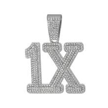 1pc Alloy Pendant Necklace With Rhinestone Encrusted Large Gold Coin Pendant And Shiny Thick Purple Chain, Punk Rock Rapper Hip Hop Jewelry For Men - Silver - View 17