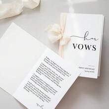 2 pièces Cartes de vœux de mariage minimalistes personnalisées, cartes de vœux de mariage modernes et élégantes personnalisées pour la mariée et le marié
