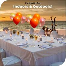 Pesi per palloncini in metallo, pendenti per pesi di palloncini per decorazioni di festival e feste, adatti per compleanni, matrimoni, celebrazioni di vacanze e feste festive, pesi per decorazione da tavolo di palloncini ad elio fai-da-te